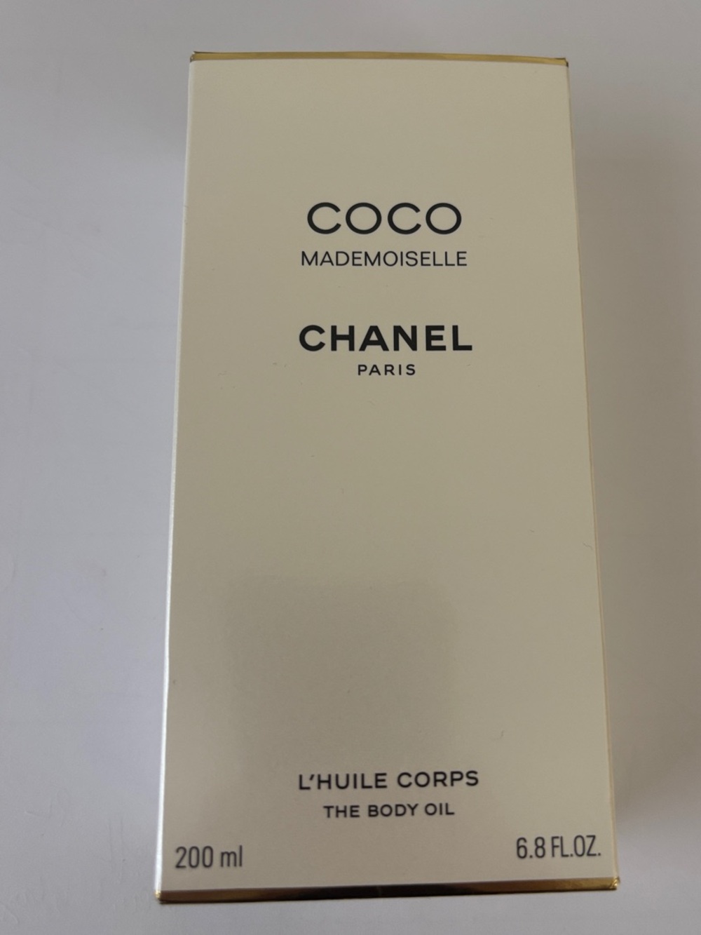 CHANEL Coco Mademoiselle Body Oil - New, never used, 6.8 FL.OZ.